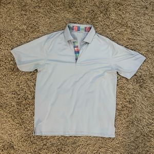 C. Defoor Men’s Golf Short Sleeve Polo Shirt - Large